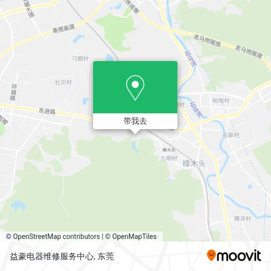 益豪电器维修服务中心地图