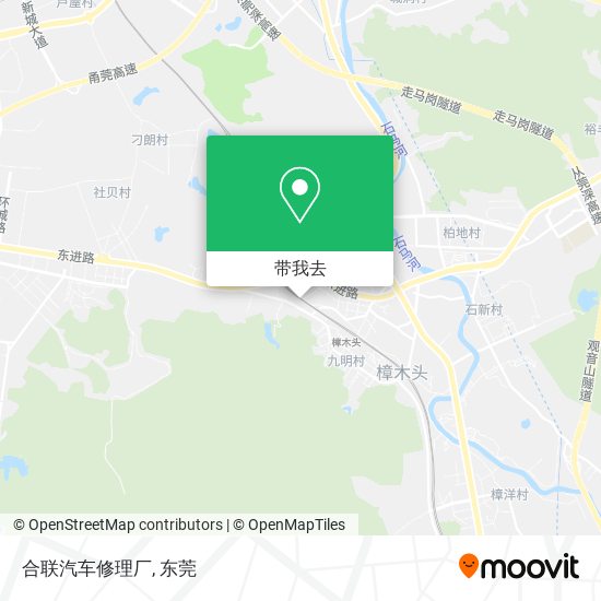 合联汽车修理厂地图