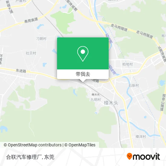 合联汽车修理厂地图