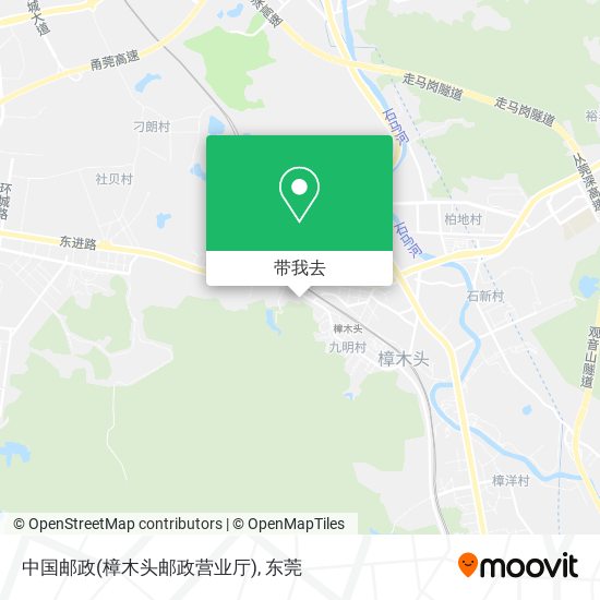 中国邮政(樟木头邮政营业厅)地图