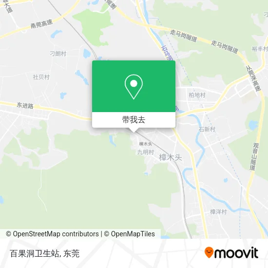 百果洞卫生站地图