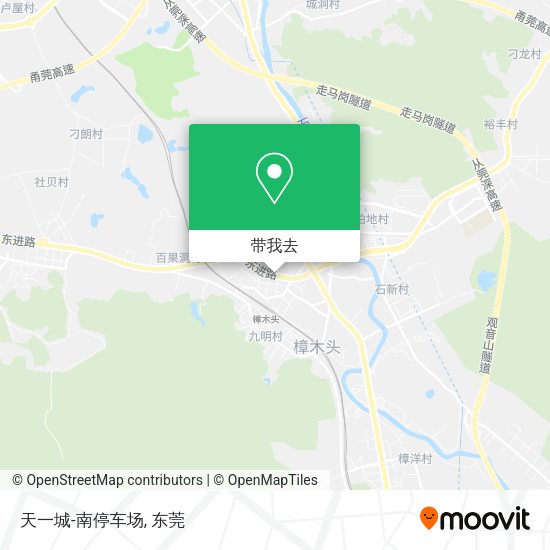 天一城-南停车场地图