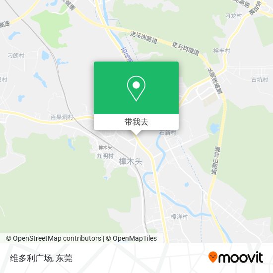 维多利广场地图