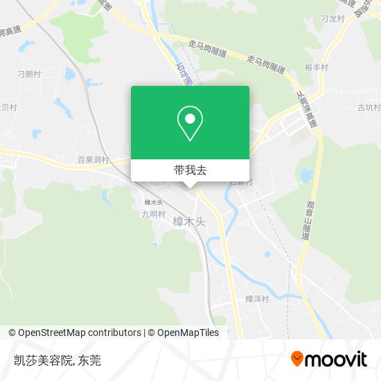 凯莎美容院地图