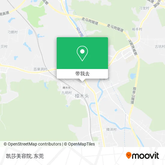 凯莎美容院地图