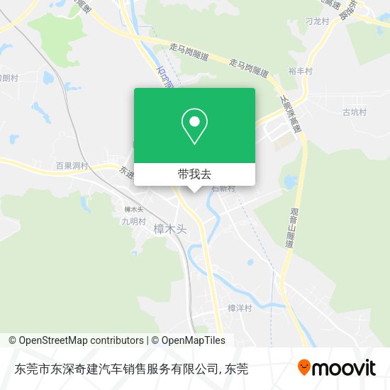 东莞市东深奇建汽车销售服务有限公司地图