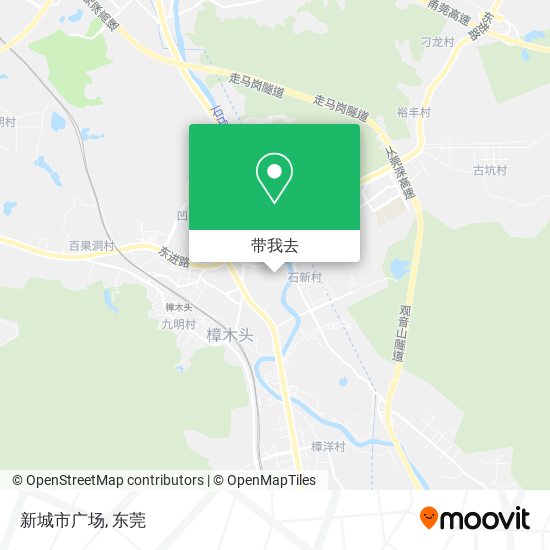 新城市广场地图