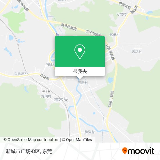 新城市广场-D区地图