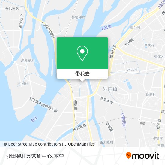 沙田碧桂园营销中心地图