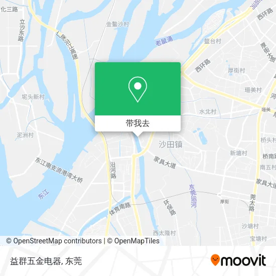 益群五金电器地图