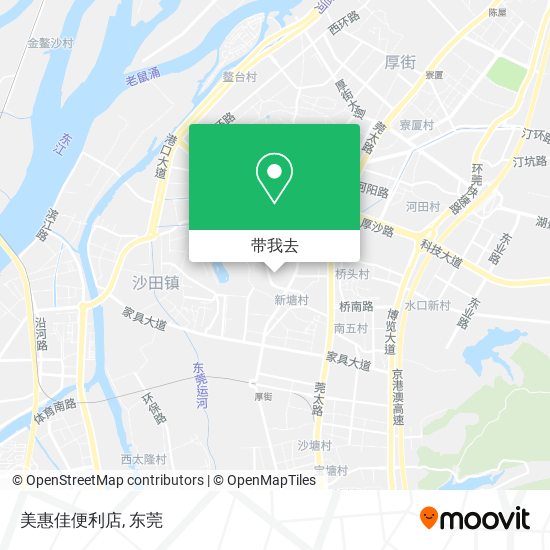 美惠佳便利店地图