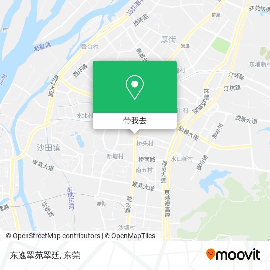 东逸翠苑翠廷地图