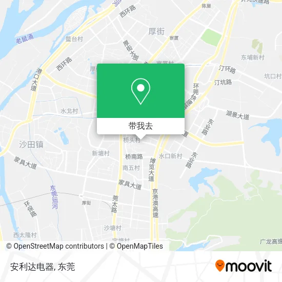 安利达电器地图