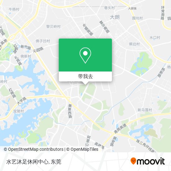 水艺沐足休闲中心地图