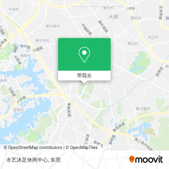 水艺沐足休闲中心地图