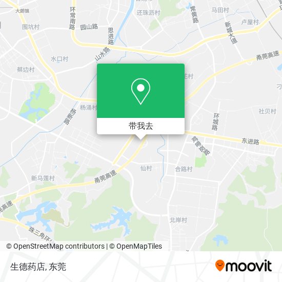 生德药店地图