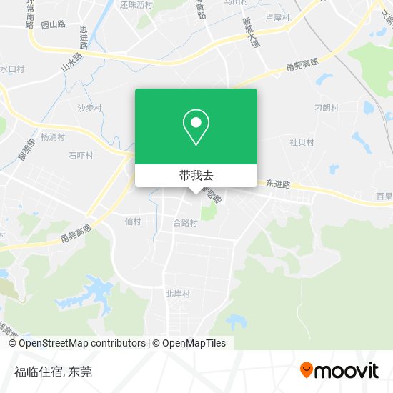 福临住宿地图
