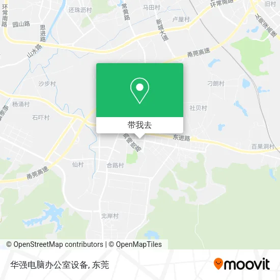 华强电脑办公室设备地图