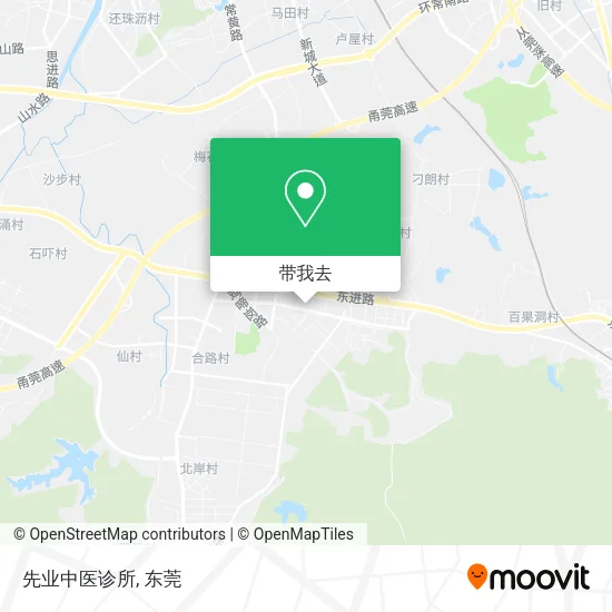 先业中医诊所地图