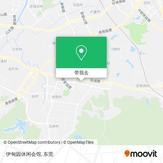 伊甸园休闲会馆地图