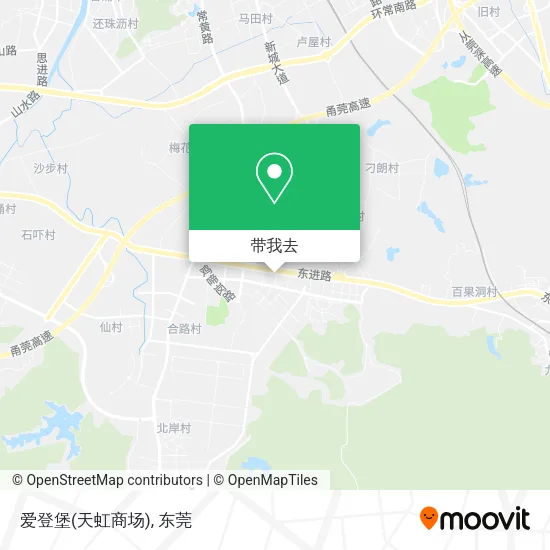 爱登堡(天虹商场)地图