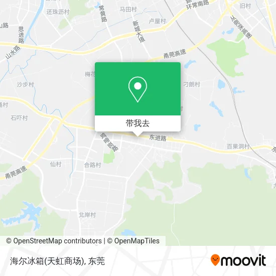 海尔冰箱(天虹商场)地图