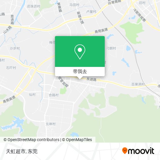 天虹超市地图