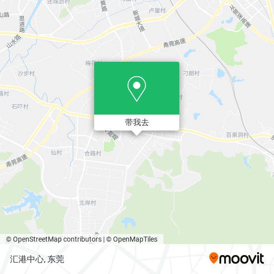 汇港中心地图