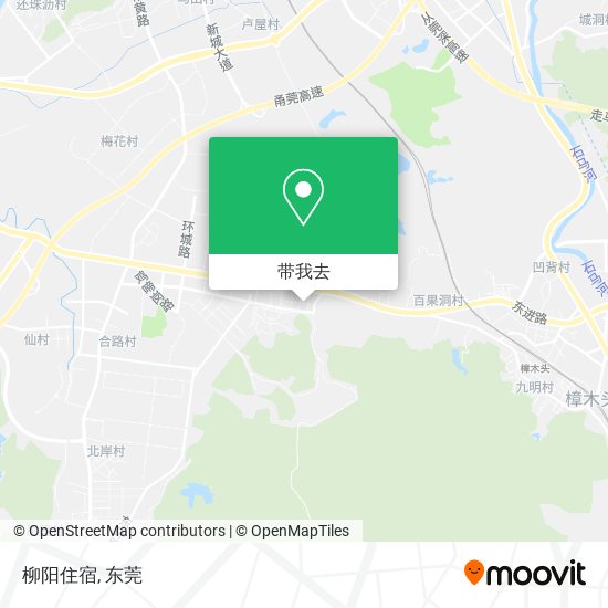 柳阳住宿地图