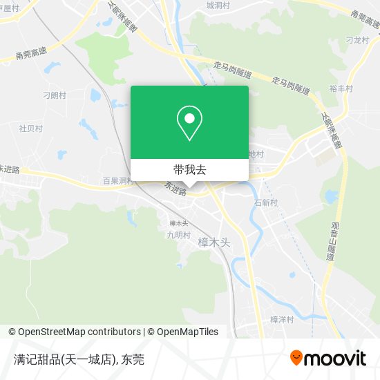 满记甜品(天一城店)地图