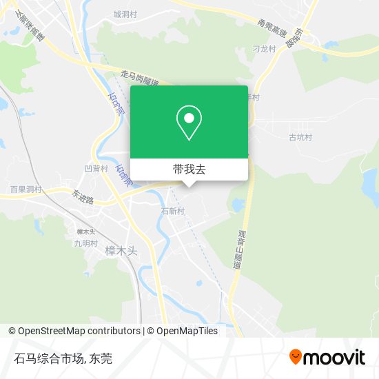 石马综合市场地图