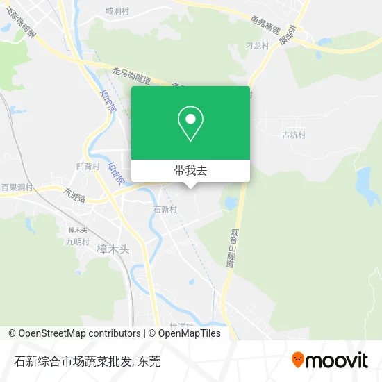 石新综合市场蔬菜批发地图