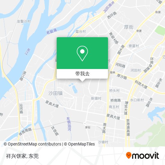 祥兴饼家地图