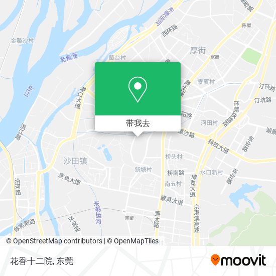 花香十二院地图