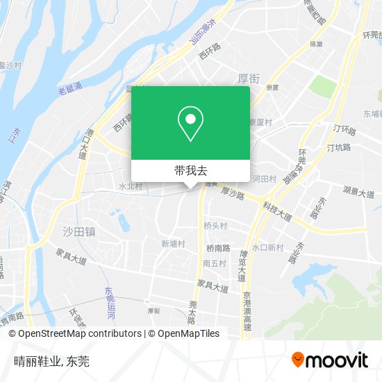 晴丽鞋业地图