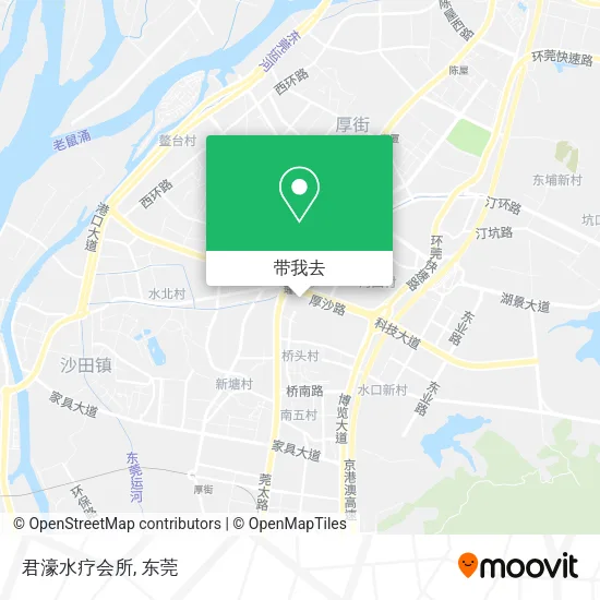 君濠水疗会所地图