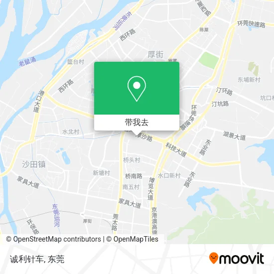诚利针车地图