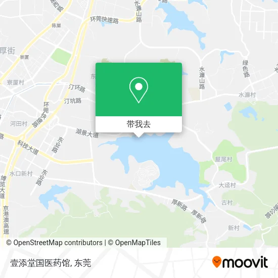 壹添堂国医药馆地图