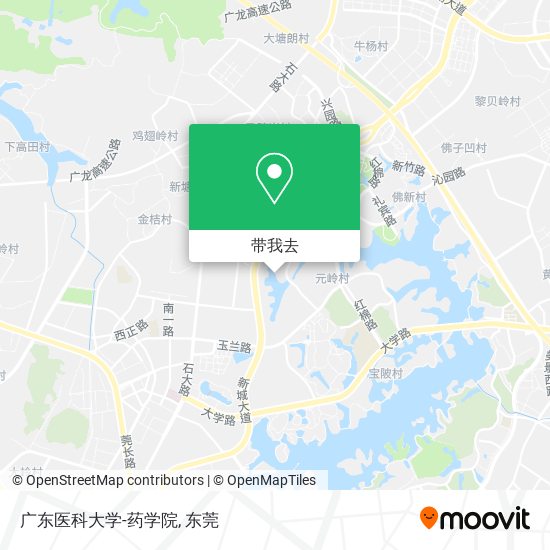 广东医科大学-药学院地图