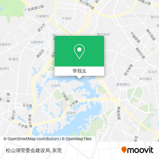松山湖管委会建设局地图