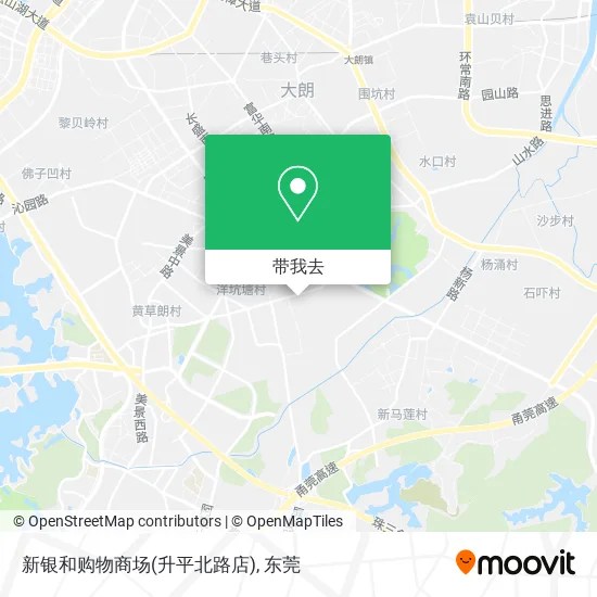 新银和购物商场(升平北路店)地图