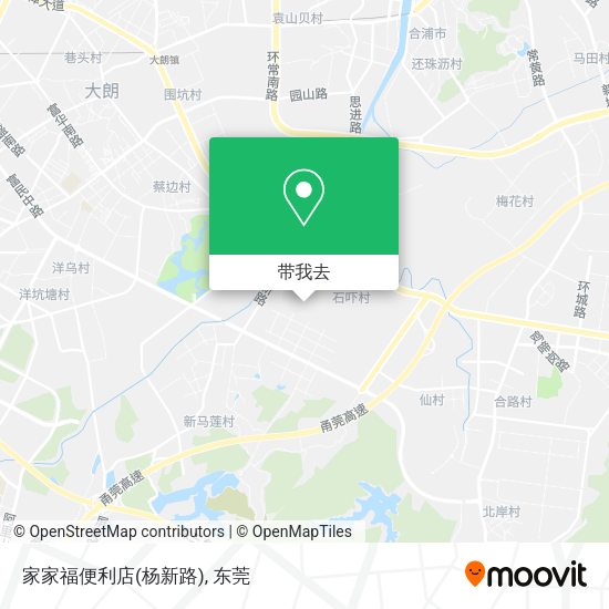 家家福便利店(杨新路)地图
