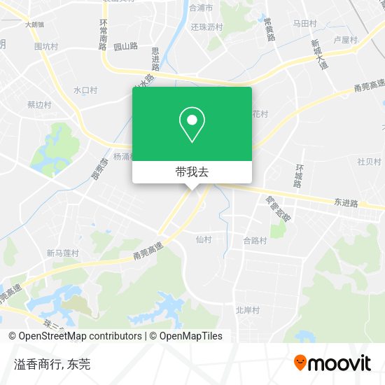溢香商行地图