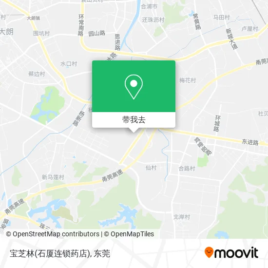 宝芝林(石厦连锁药店)地图