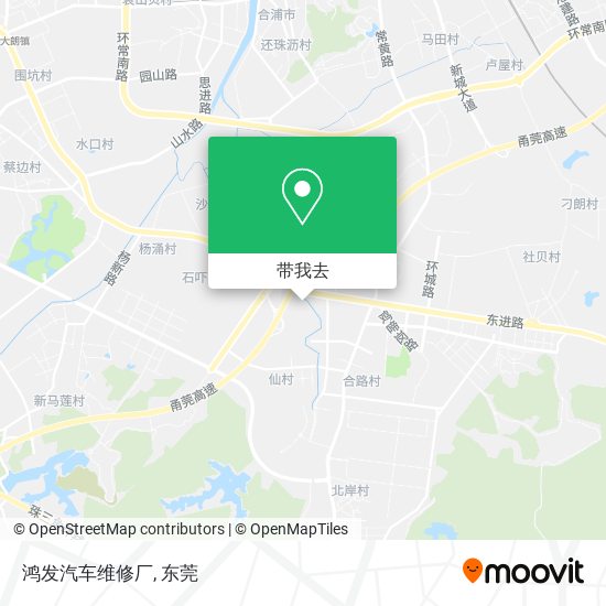 鸿发汽车维修厂地图