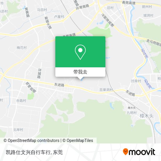 凯路仕文兴自行车行地图