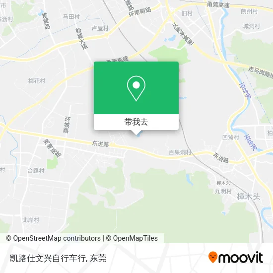 凯路仕文兴自行车行地图