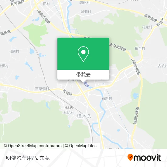 明健汽车用品地图