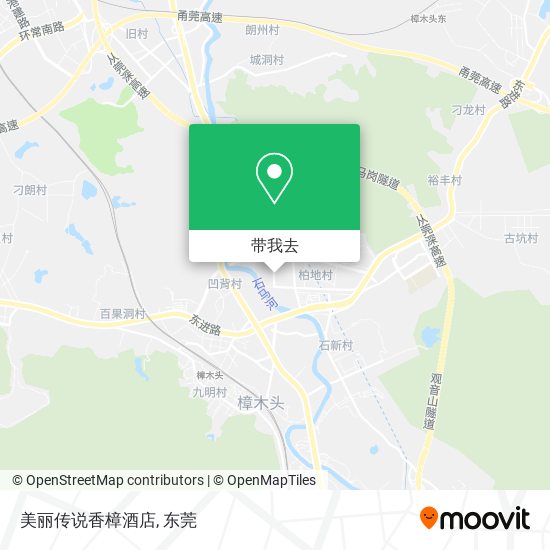 美丽传说香樟酒店地图