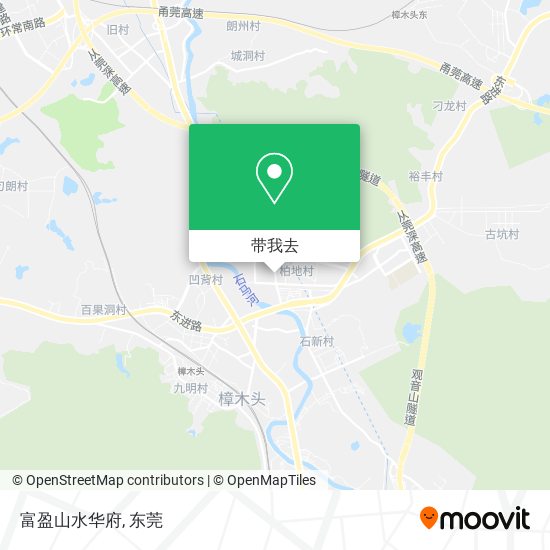 富盈山水华府地图